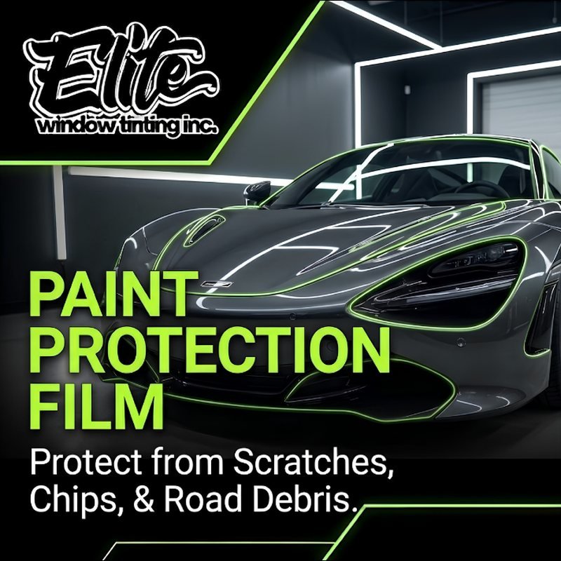 Paint protection film in Navarre, FL — clear bra shielding paint from scratches, chips and road debris